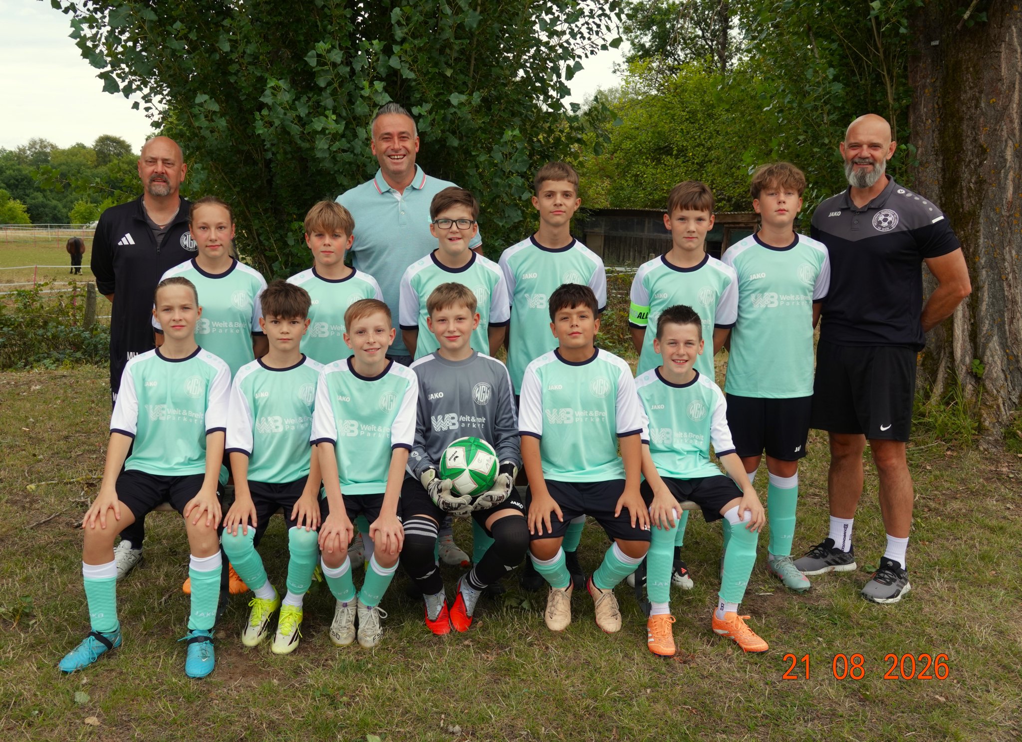 Mannschaftsfoto – D-Junioren