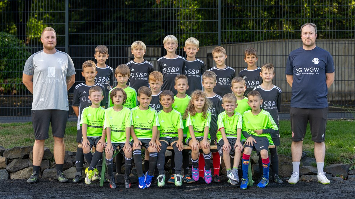 Mannschaftsfoto – F-Junioren